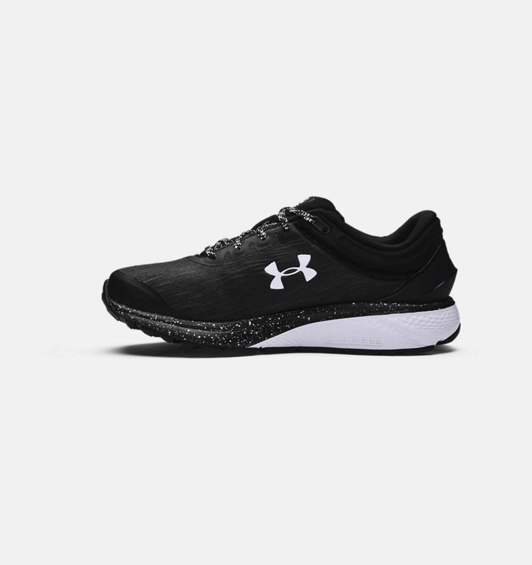 Under armour womens charged escape 3 running shoes black white Women S Ua Charged Escape 3 Evo Wide D Running Shoes Under Armour